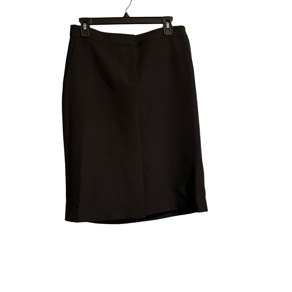 Kobi Halperin Frankie Skirt Black Sz 8 Pencil‎ Lined Pockets Career Academia NEW